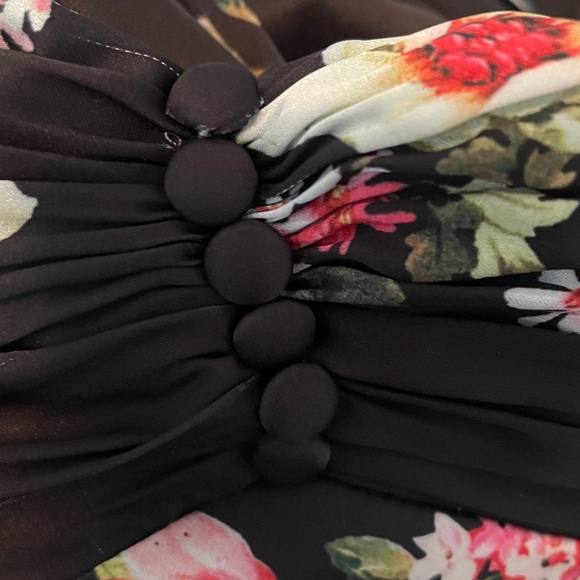 New Mac Duggal Floral Bodice Slipdress size 2 - Picture 11 of 13